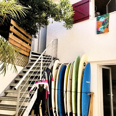Albergue Koala Surf House, En Bord D'océan, Planches De Surf Et Skates à Disposition Soorts-Hossegor