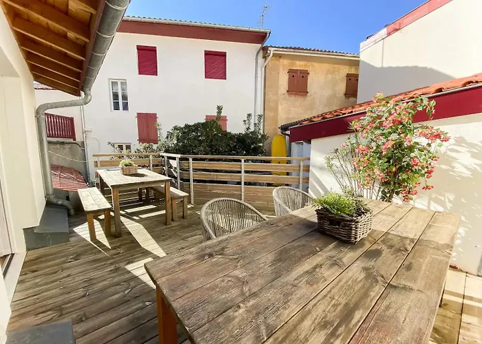 Koala Surf House, En Bord D'ocean, Planches De Surf Et Skates A Disposition Vandrarhem Soorts-Hossegor